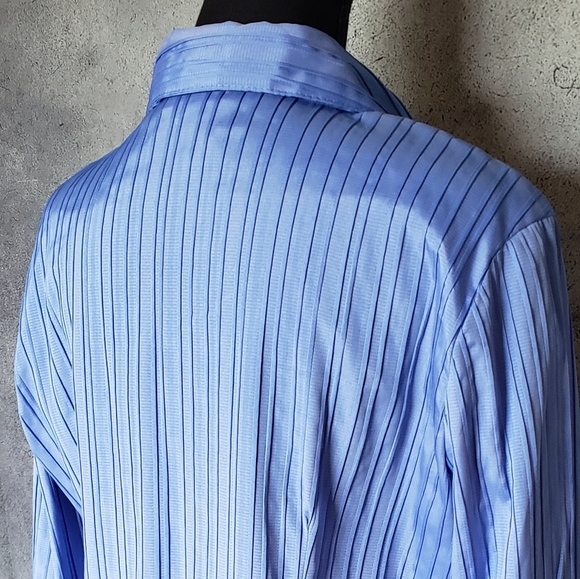 Clichy Womens Blue Top Size L - Picture 7 of 11